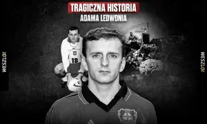 Tragiczna historia Adama Ledwonii. Piłkarz w koszulce Bayer Leverkusen i reprezentacji Polski.